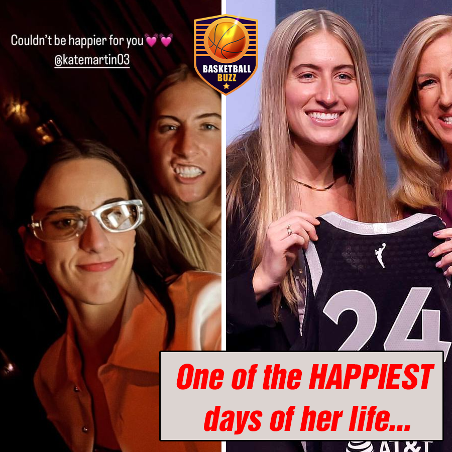 Caitlin Clark Had Coolest Reaction To Kate Martin Getting Drafted - News